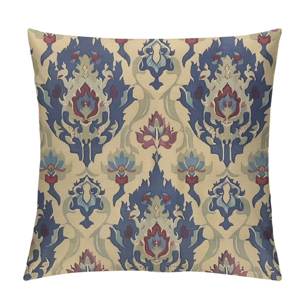 Black - Pochampally Ikat Weave Cushion Cover 04