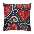 thumbnail image 1 of Nawypu  Throw Pillow Covers Case Rectangular Couch Sofa Bed Decorative Heart Love Pattern Burlap Linen Mother's Day Birthday Gifts, 1 of 5