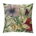 thumbnail image 1 of Nawypu  Throw Pillow Covers Decorative Spring Pillow Covers Flower Butterfly Farmhouse Pillowcases for Sofa Couch Living Room Outdoor, 1 of 5