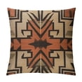 thumbnail image 1 of Nawypu  Throw Pillow Covers Tribal Western Geometric Burgundy Green Native Designs Southwest Country Benson Decorative Pillow Cases Home Decor Square Pillowcase, 1 of 5