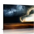 thumbnail image 1 of Nawypu Tornado Poster Canvas Print Painting Picture Wall Art Bedroom Living Room Decor, 1 of 4