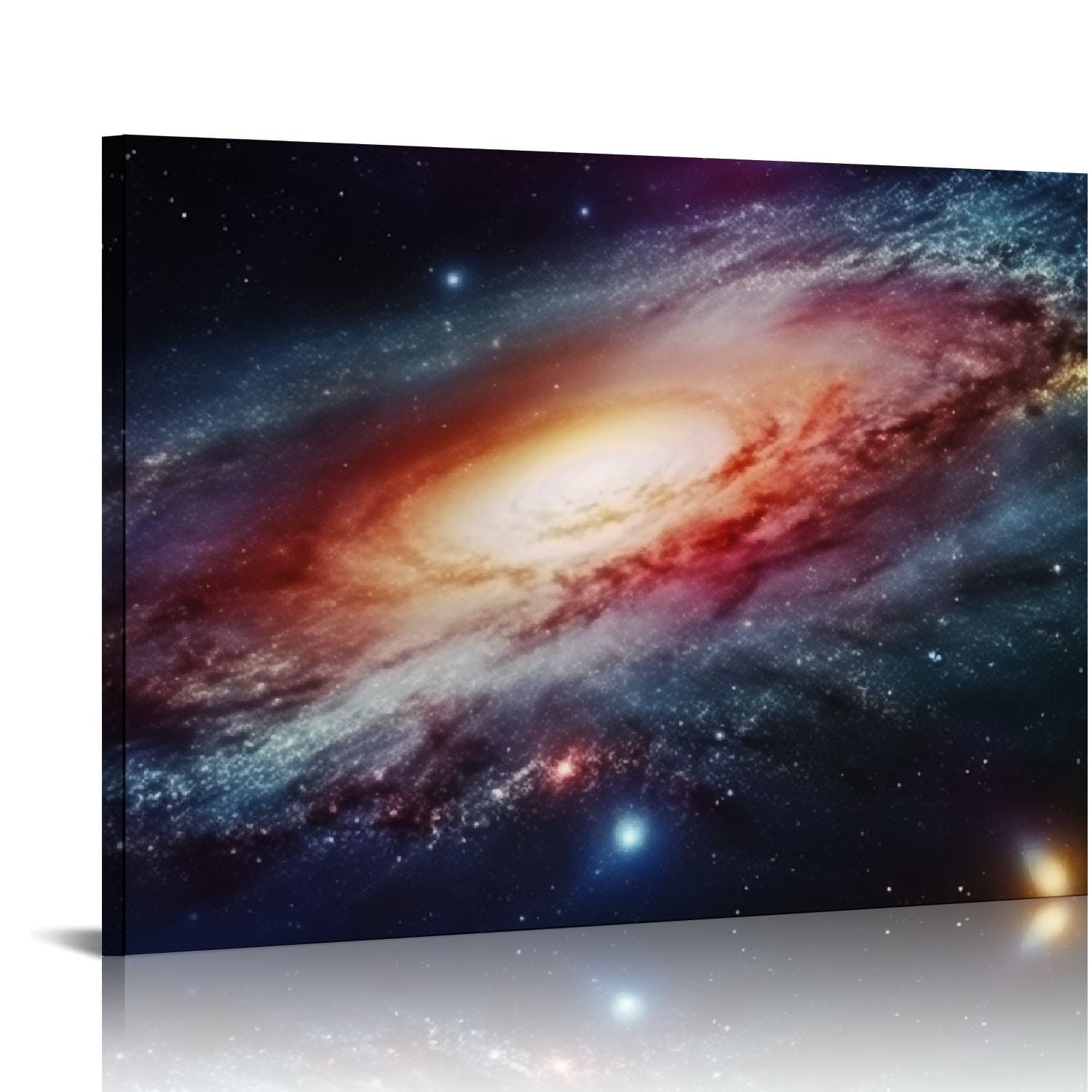 Nawypu Universe Starry Sky Wall Art Outer Space Fantastic Nebula Galaxy ...
