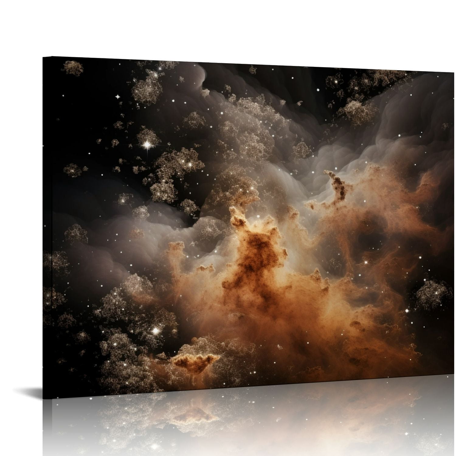 Nawypu Universe Starry Sky Wall Art Outer Space Fantastic Nebula Galaxy ...