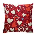 thumbnail image 1 of Nawypu  Valentines Day Pillow Covers Gifts Love Pattern Throw Pillow Cover Decorations Farmhouse Outdoor for Home Decor, 1 of 5
