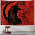 thumbnail image 1 of Nawypu Viking Wolf Tapestry Norse Mythology Medieval Tapestries for Bedroom Aesthetics Viking Mystery Runes Symbols Tapestry for Home Bedroom Living Room Dorm Wall Hanging Decor GTXTCD24, 1 of 6