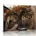 thumbnail image 1 of Nawypu Villages In Provence Poster Canvas Pictures Wall Art Decor Prints Printing For Living room/Home/Office With Framed, 1 of 4