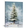 thumbnail image 1 of Nawypu  Vintage Christmas Canvas Wall art Decor Santa Claus with Tree Posters Wall Decor Christmas Classic Aesthetic Decor Modern Picture for Living Room Decor New Year Gifts, 1 of 4