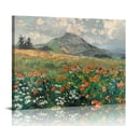 thumbnail image 1 of Nawypu  Vintage Gold Framed Wall Art,  Fields with Wild Poppies Retro Paintings, Canvas Prints Artwork with Antique Frame, Victorian Wall Picture Decor for Gallery Living Room, 1 of 6