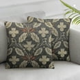 thumbnail image 1 of Nawypu Violet Diamonds Pattern Chenille, Silver, Decorative Throw Pillow Cover 2pcs, 1 of 6