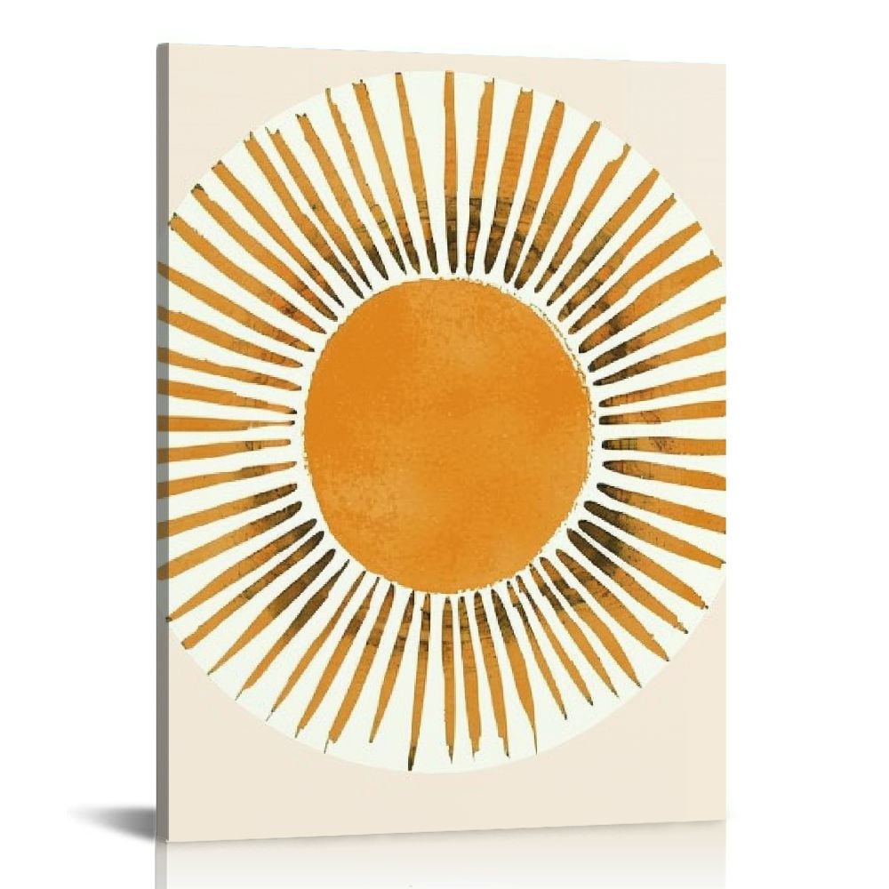 Nawypu Vlejoy Rainbow Canvas Wall Art for Girls Room Decor Boho