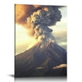 thumbnail image 1 of Nawypu  - Volcano Explosion at Sunset - Canvas Art Wall Art - 16x20 inch, 1 of 4