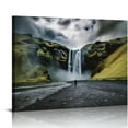 thumbnail image 1 of Nawypu Wall Art Norway Iceland Poster Canvas Pictures Decor Prints Printing For Living room/Home/Office With Framed 20x16 inch, 1 of 4