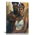 thumbnail image 1 of Nawypu Wall art Posters of Black Kings and Queens,African American Canvas Art Print,Afro King Poster,Black Queen Poster，Fashion Bathroom Bedroom Decor Aesthetic Artwork, 1 of 5