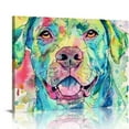 thumbnail image 1 of Nawypu Watercolor Dog Canvas Wall Art Prints,Watercolor Dog Art Canvas Painting Poster,Pet Canvas Painting Puppy Artwork, 1 of 6