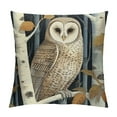 thumbnail image 1 of Nawypu  Watercolor Forest Trees Animals Throw Pillow Covers Cushion Decorative Square Pillow Cases for Couch Sofa Bed, 1 of 5