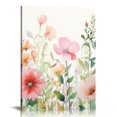 thumbnail image 1 of Nawypu  Watercolor Wildflower Decor - Vintage Flower Wall Art Prints, Floral Pictures Wall Decor, Botanical Wildflowers Poster Painting for Bedroom Bathroom, 1 of 5