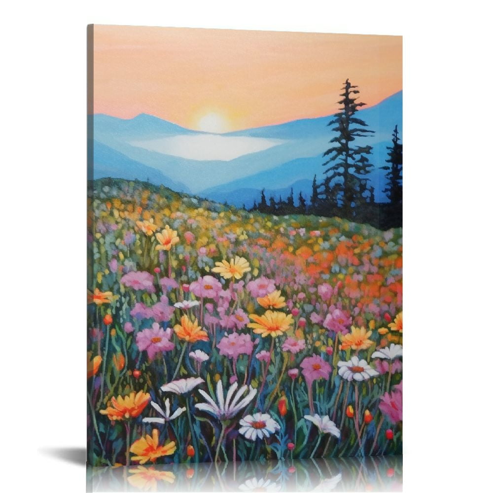 Colorful Floral Paintings