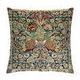 thumbnail image 1 of Nawypu William Morris Vintage Peacock Floral Decorative Throw Pillow Covers Soft Throw Pillowcases Home Decor Living Room Cushion Case for Bed Couch Car, 1 of 5