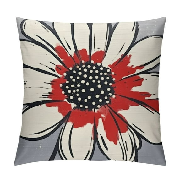 Nawypu Wine Red Decorative Throw Pillow Covers Pillow Covers for Couch Sofa Bed Living Room, Boho Pillow Covers Square Outdoor Throw Pillow Cover Cushion Farmhouse Home Decor