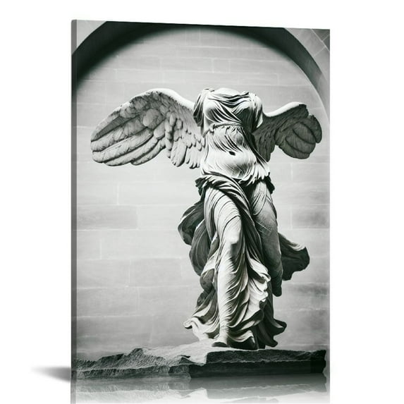 Nawypu The Winged Victory of Samothrace Statue in The Louvre Museum Paintings for Wall Decorations Poster Decorative Painting Canvas Wall Art Living Room Posters Bedroom Painting