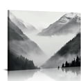 thumbnail image 1 of Nawypu  Winter Scene Canvas Wall Art for Home Office Decor - Beautiful Landscape Snowy Trees and Snowy Mountains Art Modern Cool Wall Paintings Print On Canvas HD Giclee Ready to Hang, 1 of 4