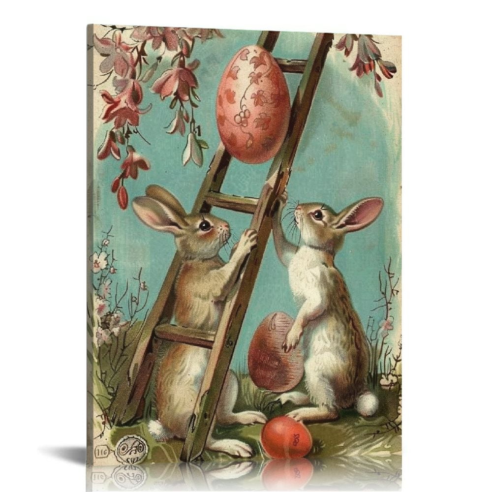 Nawypu Wood Sign, Ready to Hang Wall Decor, Easter Greetings in German ...