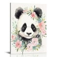 thumbnail image 1 of Nawypu  Young Panda Canvas Wall Art Animals Cute Baby Panda Canvas Poster Wall Art Decoration For Washing room Children's room Bathroom Office Home Decoration, 1 of 4