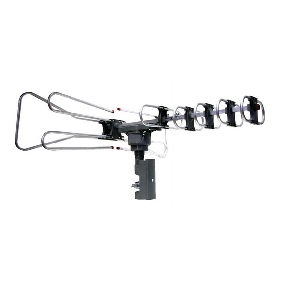 NAXA NAA-350 Amplified Outdoor TV Antenna with Remote Directional Control