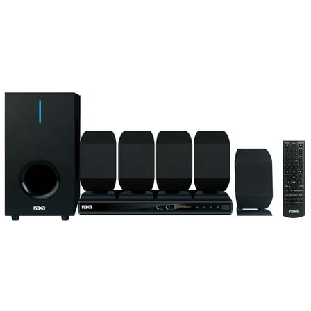 Naxa Electronics ND-864 5.1 Channel High-Powered Home Theater DVD & Karaoke Speaker System