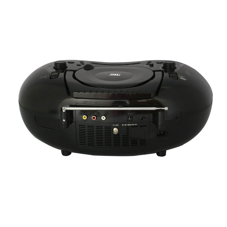 Naxa Electronics 7-inch Bluetooth DVD Boom Box & TV, Portable CD