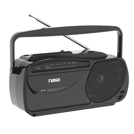 Naxa Electronics NPB-277 Portable Cassette Radio Player