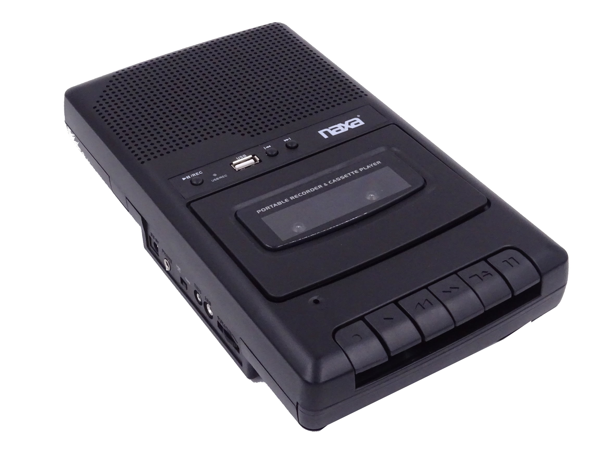 Naxa Electronics Portable Cassette Recorder, Digital Converter & Tape ...