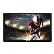 Naxa Electronics NT-1600 Portable 16-inch TV and Digital Multimedia Player with Built-in ATSC Tuner for Over-The-Air HD TV, USB Support, Rechargeable Lithium Battery, AC Power, and DC Car Cord, Black