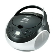 Naxa MP3 CD Radio Boombox, Black, NPB252BK