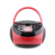 Emerson EPB-3000 Portable CD Player with AM/FM Stereo Radio, Red