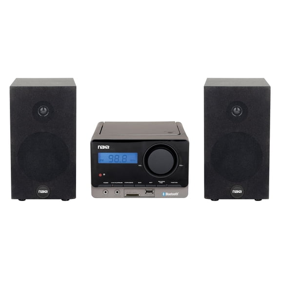 Open Box Naxa NS-442 Mp3 Microsystem With Bluetooth