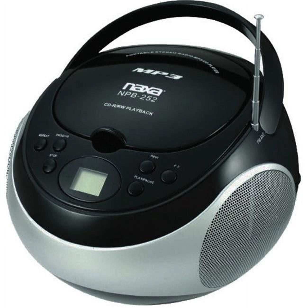 Portable MP3/CD/USB Player with Stereo Radio & Cassette Recorder – Naxa  Electronics