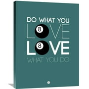 Naxart Studio  'Do What You Love, Love What You Do 4' Stretched Canvas Wall Art 24 x 18