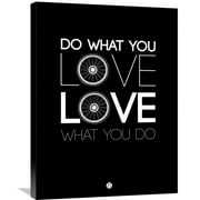 Naxart Studio  'Do What You Love/ Love What You Do' Stretched Canvas Wall Art 24 x 18