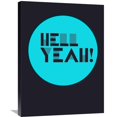 thumbnail image 1 of Naxart Studio  'Hell Yeah! 2' Stretched Canvas Wall Art 16 x 12, 1 of 4