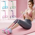 thumbnail image 1 of Naxoaeo 4-Tube Resistance Bands Set with Handles & Pedal, Adjustable Detachable Home Fitness Equipment for Full Body Workout, Strength Training, Stretching for Men and Women, Portable Exercise Bands, 1 of 5