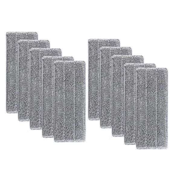 Naxoaeo 1/2/5 Pack Mop Pads Head Replacement Spray Pads Microfiber Cleaning Pads for Wet Dry Mops Flat Replacement Heads for Floor Cleaning 13 x 4.7 Inch