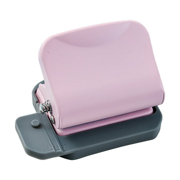 Naxoaeo Adjustable Metal 6-Hole Paper Punch Puncher for A5/Personal/Pocket Size Six Ring Binder Day Planner Inserts Pages - 6 Sheet Capacity