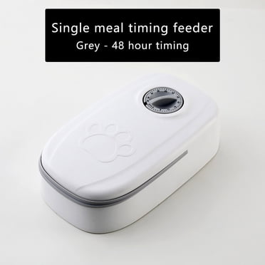 Image showcasing LUCKYTMY Automatic Cat Feeder: Timed Dry Food Cat Feeder, Programmable ...
