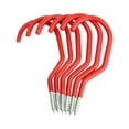 thumbnail image 1 of Naxoaeo Bike Hanger Storage Hook Rack, Rubber Coated Heavy Duty Large Screw in Ceiling Hooks for Garage Wall and Ceiling Bicycle Storage, Utility Tool Hanger, 1 of 5