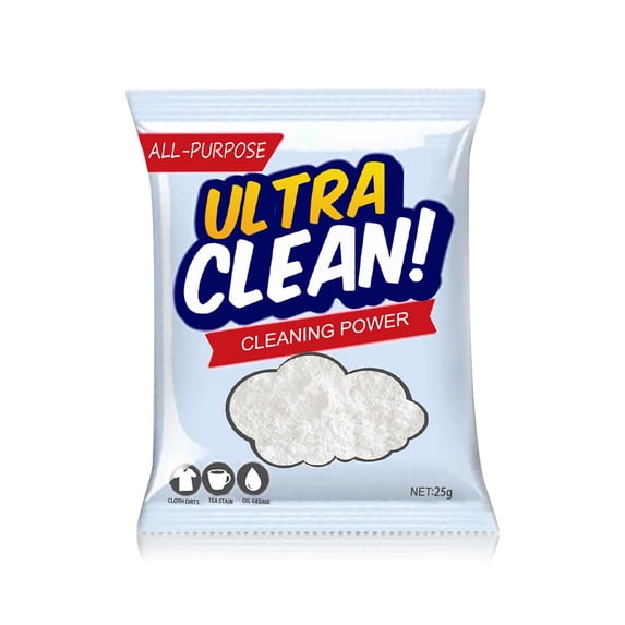 Naxoaeo Cleaner Powder, Stubborn Grease & Grime Remover, Heavy Oil Stain Powder Cleaner Foaming All Purpose Kitchen Stain Remover Cleaner