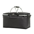 thumbnail image 1 of Naxoaeo Collapsible Cooler Bag Insulated, Insulated Lunch Bag for Men Women, Large Leakproof Soft Sided Portable Cooler Bag for Outdoor Travel Beach Picnic Camping BBQ Party, 1 of 4