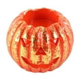 thumbnail image 1 of Naxoaeo Clearance Halloween Candles Holder, Grimace Tealight Holders, Handmade Mosaic Pumpkin Glass Votive Candle holders for Halloween Table Centerpiece Home Decor, 1 of 5