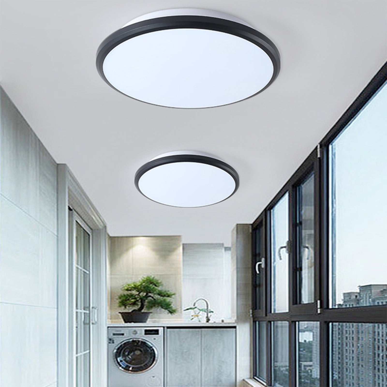 Naxoaeo Clearance LED Flush Mount Ceiling Light, Modern Round Close to ...