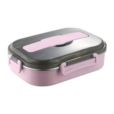 Naxoaeo Lunch Box for Adults - Lunch Container with Compartments Stainless Steel Lunch Box Food Warmer - Reusable Bento Box Lunch Warmer for Heating Food Bento Lunch Box for office Work